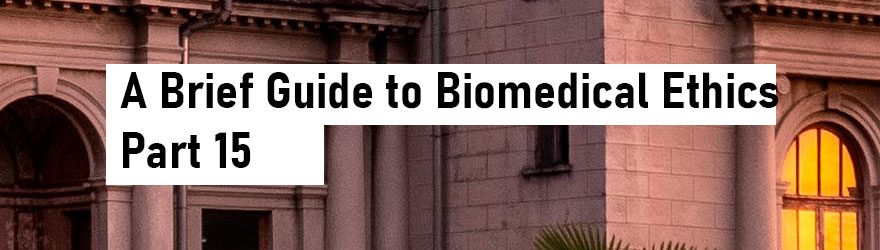 A Brief Guide To Biomedical Ethics Part 15   Index 